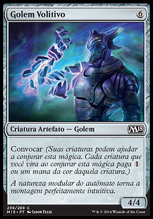 Golem Volitivo / Will-Forged Golem - Magic: The Gathering - MoxLand