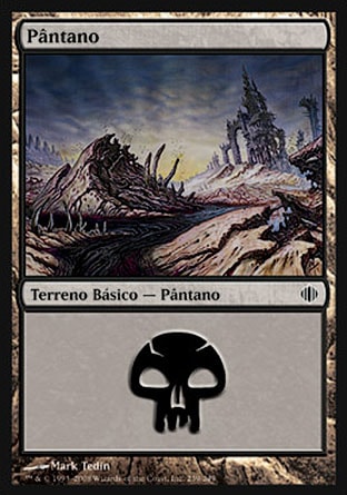 Pântano / Swamp - Magic: The Gathering - MoxLand