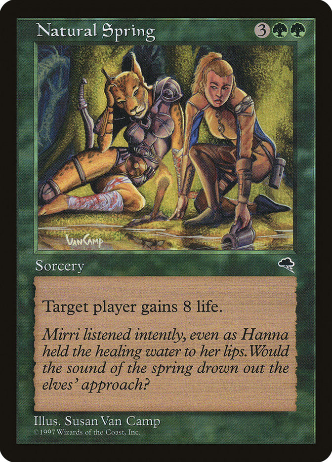 Fonte Natural / Natural Spring - Magic: The Gathering - MoxLand