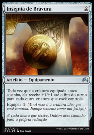 Insígnia de Bravura / Sigil of Valor - Magic: The Gathering - MoxLand