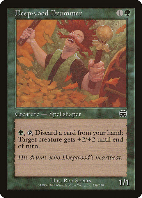 Baterista de Deepwood / Deepwood Drummer - Magic: The Gathering - MoxLand