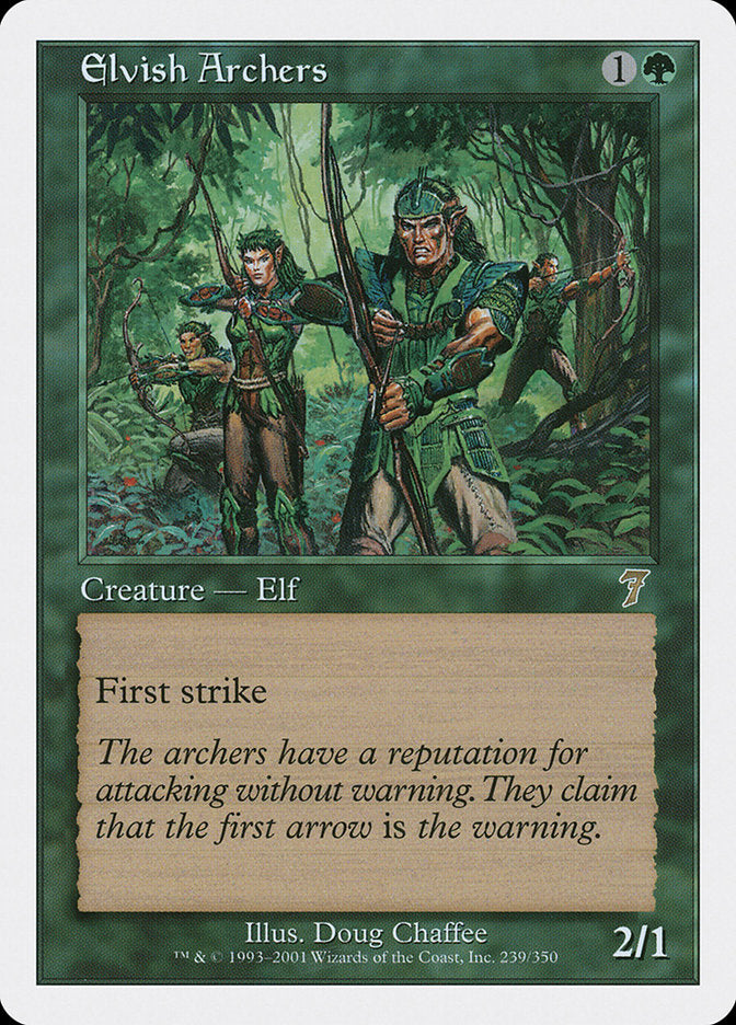 Arqueiros Élficos / Elvish Archers - Magic: The Gathering - MoxLand