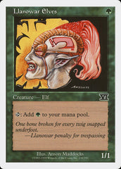 Elfos de Llanowar / Llanowar Elves - Magic: The Gathering - MoxLand