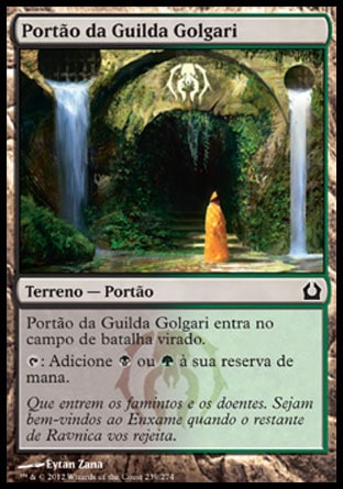 Portão da Guilda Golgari / Golgari Guildgate - Magic: The Gathering - MoxLand