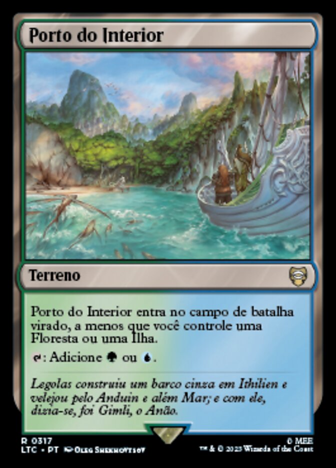 Porto do Interior / Hinterland Harbor - Magic: The Gathering - MoxLand