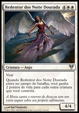 Redentor dos Noite Dourada / Goldnight Redeemer - Magic: The Gathering - MoxLand