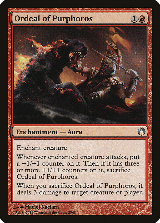 Provação de Púrforo / Ordeal of Purphoros - Magic: The Gathering - MoxLand