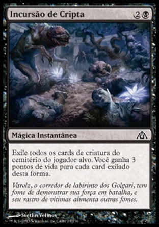 Incursão de Cripta / Crypt Incursion - Magic: The Gathering - MoxLand