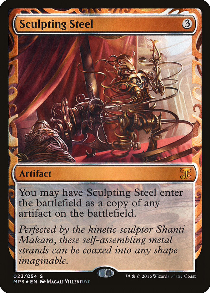 Aço Esculpível / Sculpting Steel - Magic: The Gathering - MoxLand