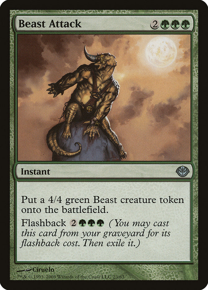 Ataque das Bestas / Beast Attack - Magic: The Gathering - MoxLand