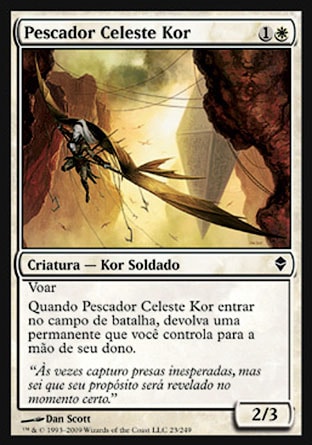 Pescador Celeste Kor / Kor Skyfisher - Magic: The Gathering - MoxLand