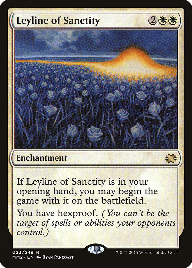 Linha de Força da Santidade / Leyline of Sanctity - Magic: The Gathering - MoxLand