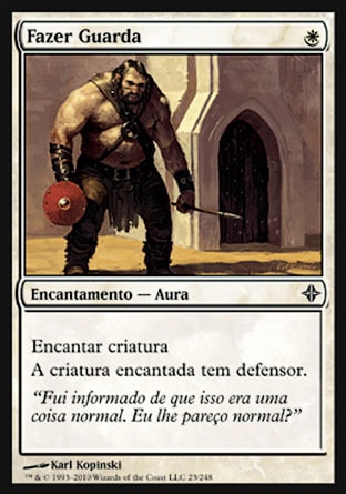 Fazer Guarda / Guard Duty - Magic: The Gathering - MoxLand