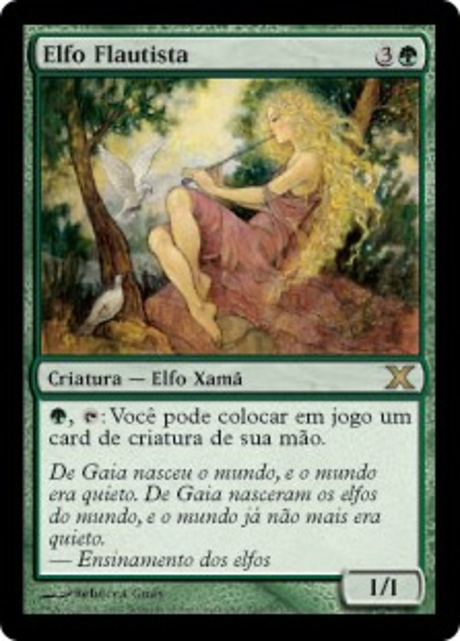 Elfo Flautista / Elvish Piper - Magic: The Gathering - MoxLand