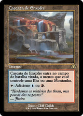 Cascata de Enxofre / Sulfur Falls - Magic: The Gathering - MoxLand