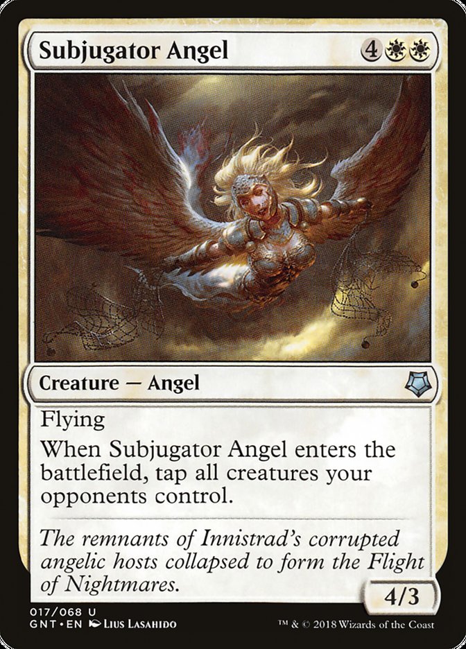 Anjo Subjugador / Subjugator Angel - Magic: The Gathering - MoxLand