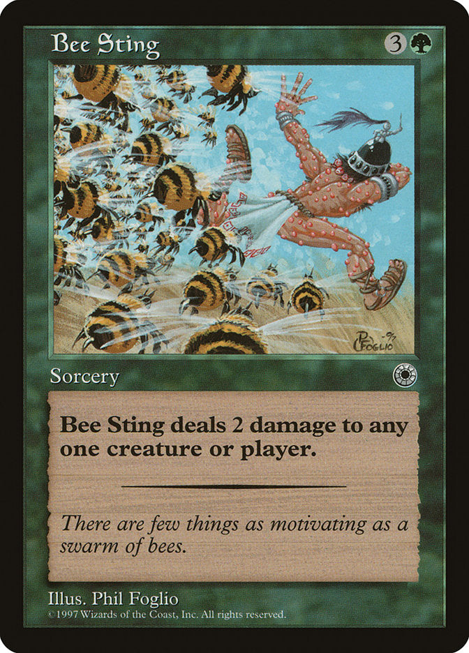 Ferrão de Abelha / Bee Sting - Magic: The Gathering - MoxLand