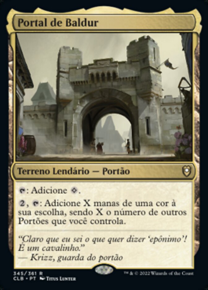 Portal de Baldur / Baldur's Gate - Magic: The Gathering - MoxLand