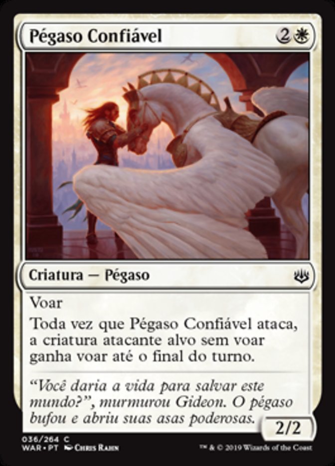 Pégaso Confiável / Trusted Pegasus - Magic: The Gathering - MoxLand