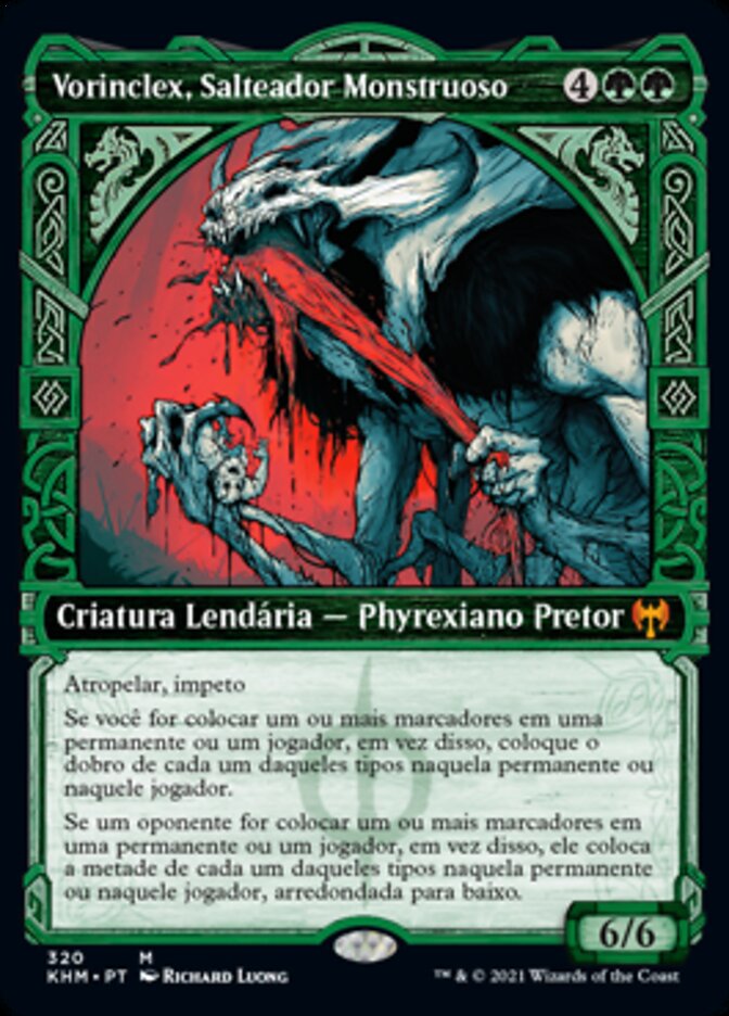 Vorinclex, Salteador Monstruoso / Vorinclex, Monstrous Raider - Magic: The Gathering - MoxLand