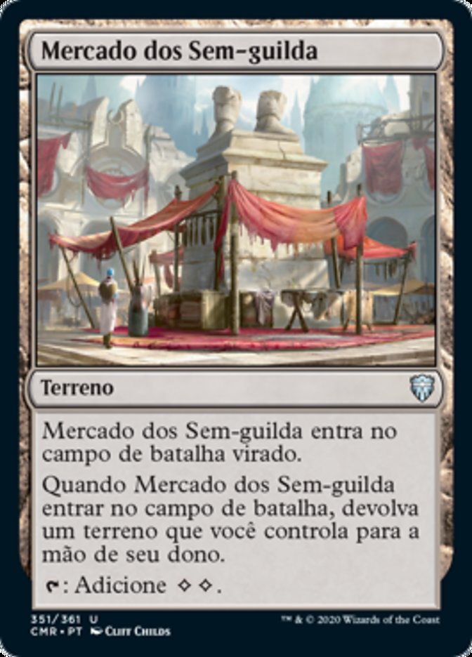 Mercado dos Sem-guilda / Guildless Commons - Magic: The Gathering - MoxLand