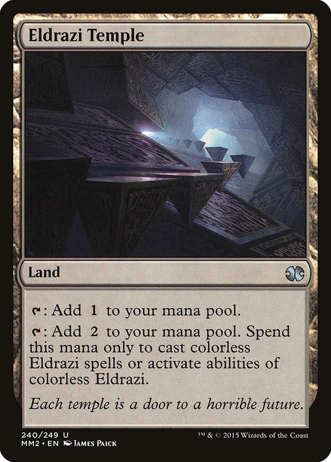 Templo dos Eldrazi / Eldrazi Temple - Magic: The Gathering - MoxLand