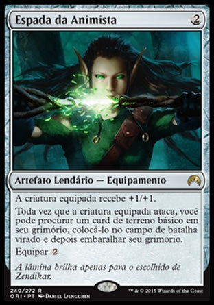 Espada da Animista / Sword of the Animist - Magic: The Gathering - MoxLand