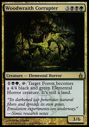 Corruptor Espectro da Floresta / Woodwraith Corrupter - Magic: The Gathering - MoxLand