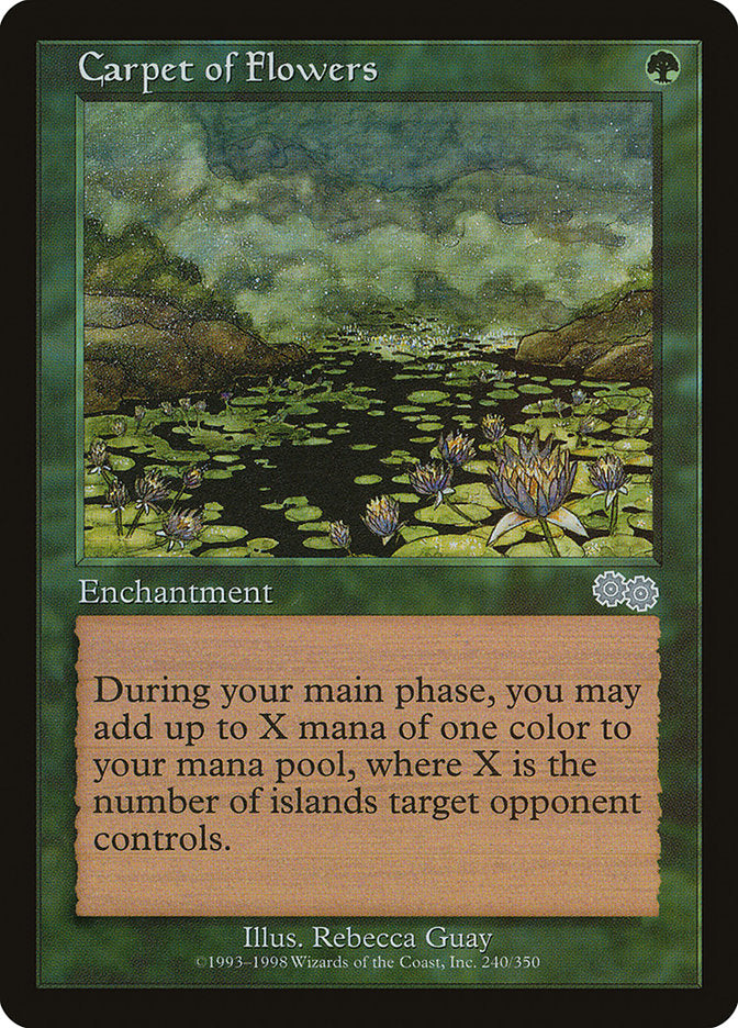 Tapete de Flores / Carpet of Flowers - Magic: The Gathering - MoxLand