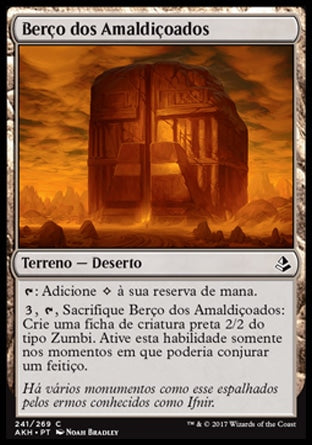 Berço dos Amaldiçoados / Cradle of the Accursed - Magic: The Gathering - MoxLand