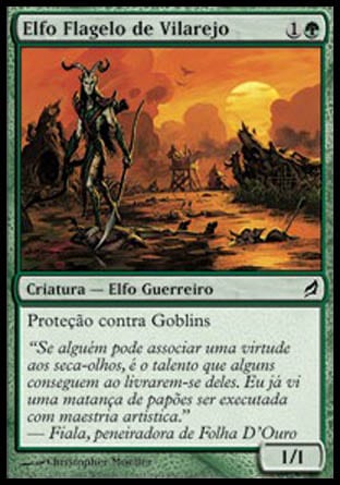 Elfo Flagelo de Vilarejo / Warren-Scourge Elf - Magic: The Gathering - MoxLand