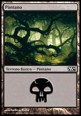 Pântano / Swamp - Magic: The Gathering - MoxLand