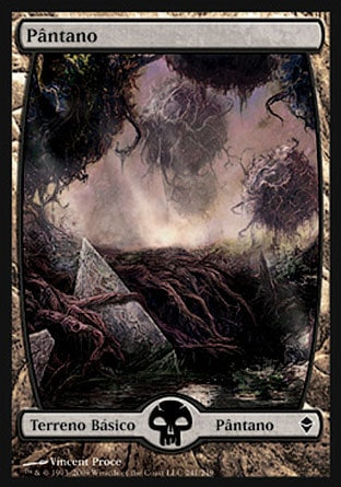 Pântano / Swamp - Magic: The Gathering - MoxLand