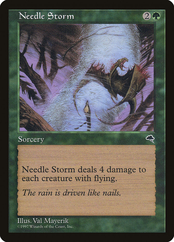 Tempestade de Acúleos / Needle Storm - Magic: The Gathering - MoxLand