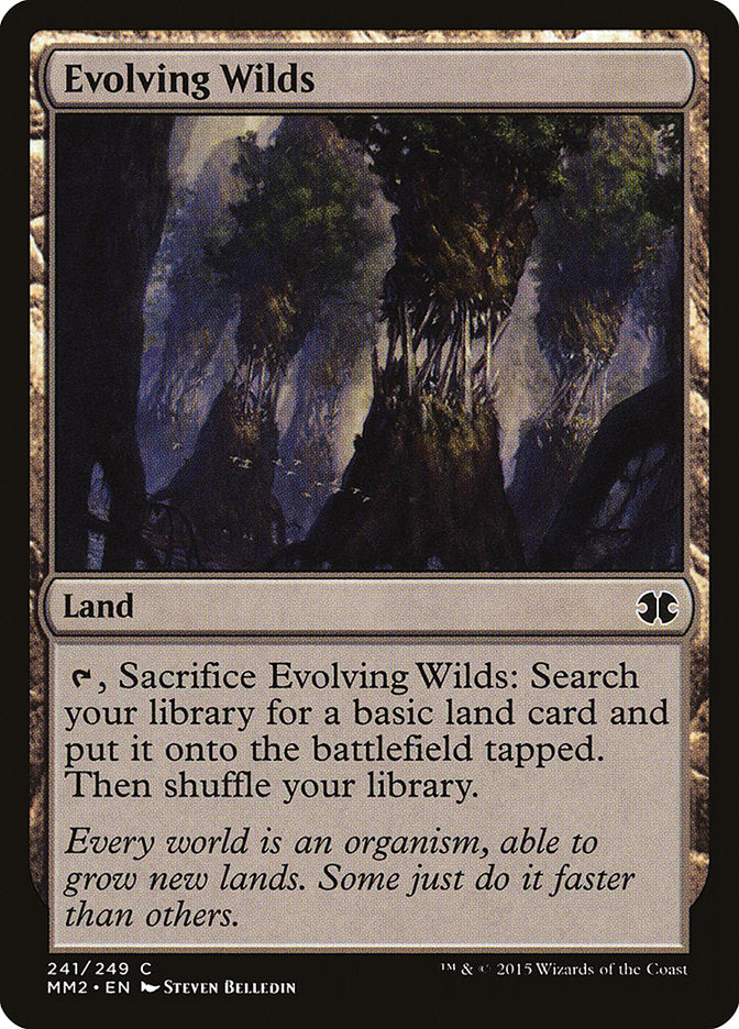 Terras em Desenvolvimento / Evolving Wilds - Magic: The Gathering - MoxLand