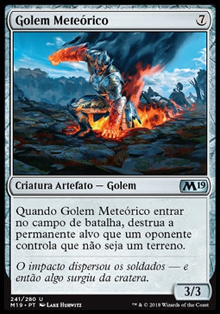 Golem Meteórico / Meteor Golem - Magic: The Gathering - MoxLand