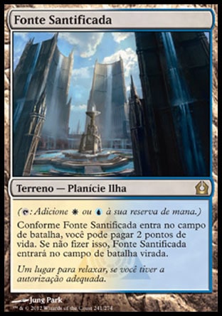 Fonte Santificada / Hallowed Fountain - Magic: The Gathering - MoxLand