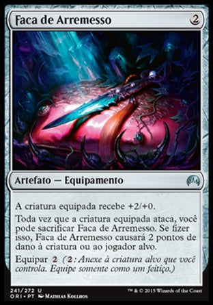 Faca de Arremesso / Throwing Knife - Magic: The Gathering - MoxLand