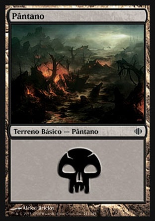 Pântano / Swamp - Magic: The Gathering - MoxLand