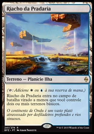 Riacho da Pradaria / Prairie Stream - Magic: The Gathering - MoxLand