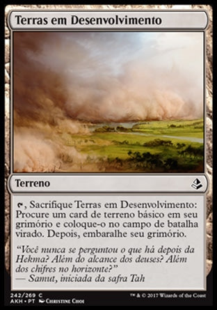 Terras em Desenvolvimento / Evolving Wilds - Magic: The Gathering - MoxLand