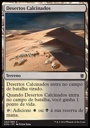 Desertos Calcinados / Scoured Barrens - Magic: The Gathering - MoxLand