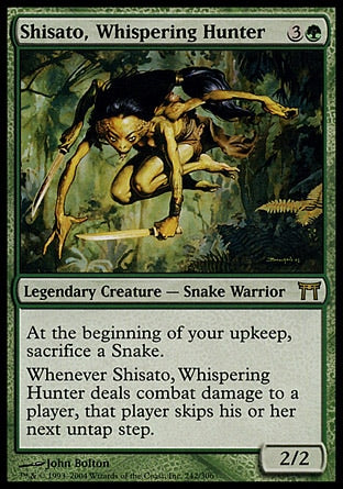 Shisato, o Caçador Sussurrante / Shisato, Whispering Hunter - Magic: The Gathering - MoxLand