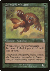 Carcaju de Deepwood / Deepwood Wolverine - Magic: The Gathering - MoxLand