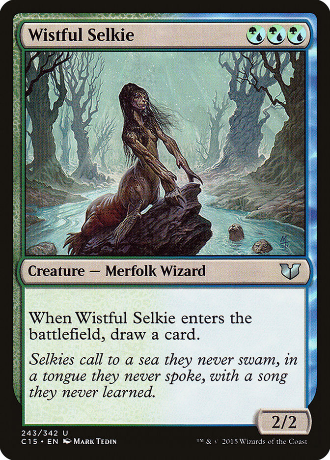 Selkie Melancólica / Wistful Selkie - Magic: The Gathering - MoxLand