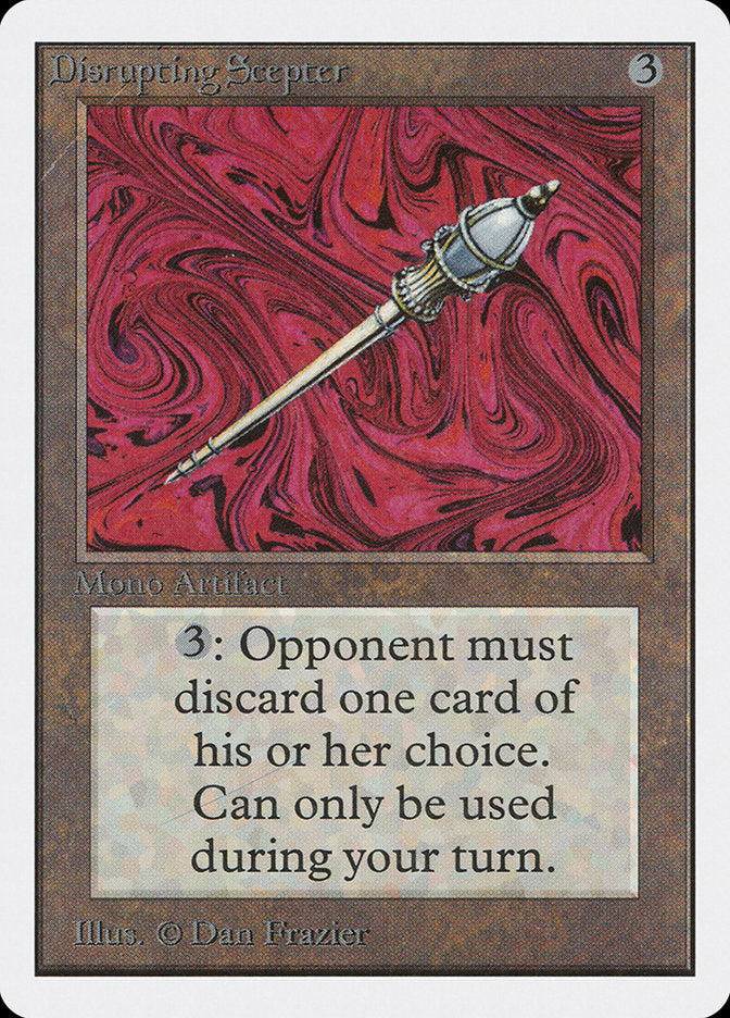 Cetro Desintegrador / Disrupting Scepter - Magic: The Gathering - MoxLand