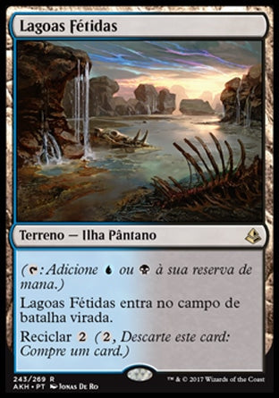 Lagoas Fétidas / Fetid Pools - Magic: The Gathering - MoxLand