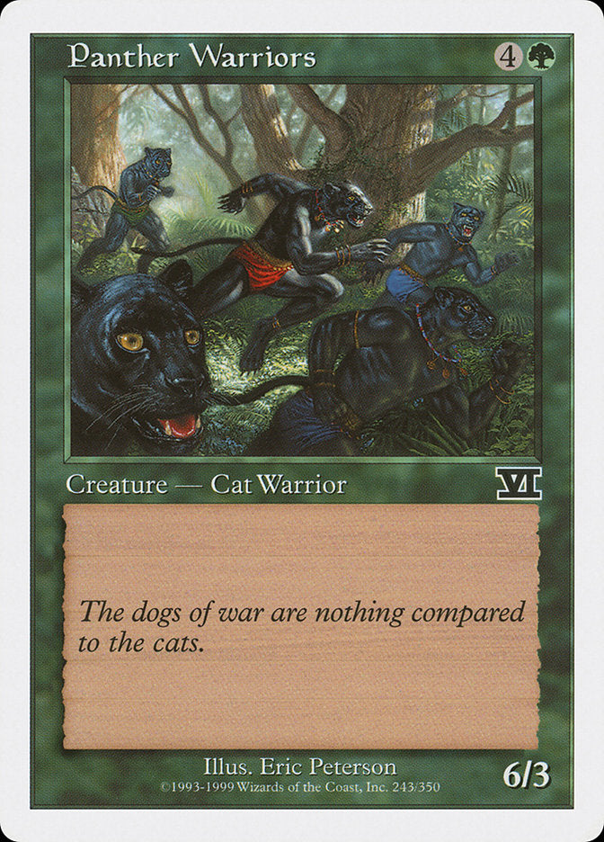 Guerreiros Panteras / Panther Warriors - Magic: The Gathering - MoxLand