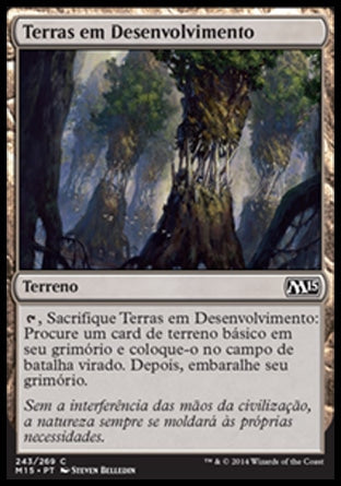 Terras em Desenvolvimento / Evolving Wilds - Magic: The Gathering - MoxLand