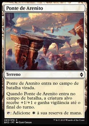 Ponte de Arenito / Sandstone Bridge - Magic: The Gathering - MoxLand